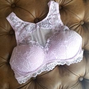 Lacey Lavender Bra - Medium